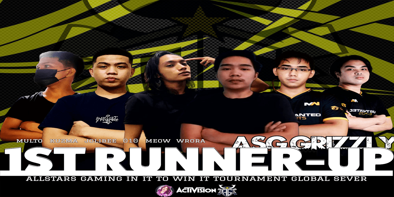 One of Top Squad in Allstars Gaming "IN IT TO WIN IT" Anniversary Tournament Global Server